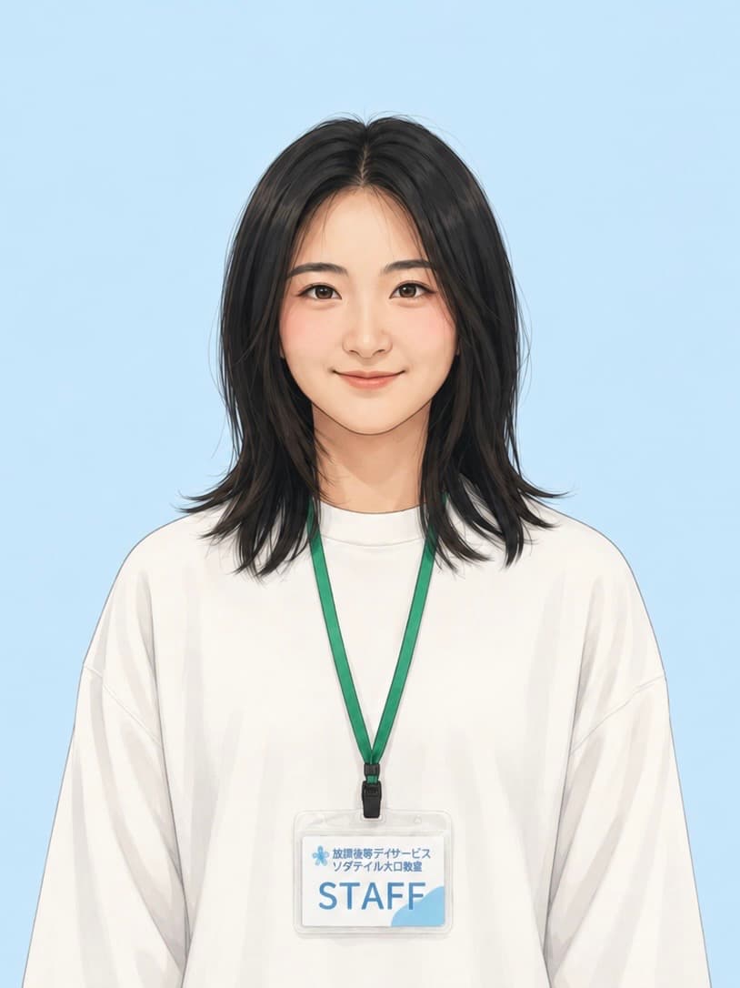 蔡先生のスタッフ紹介画像